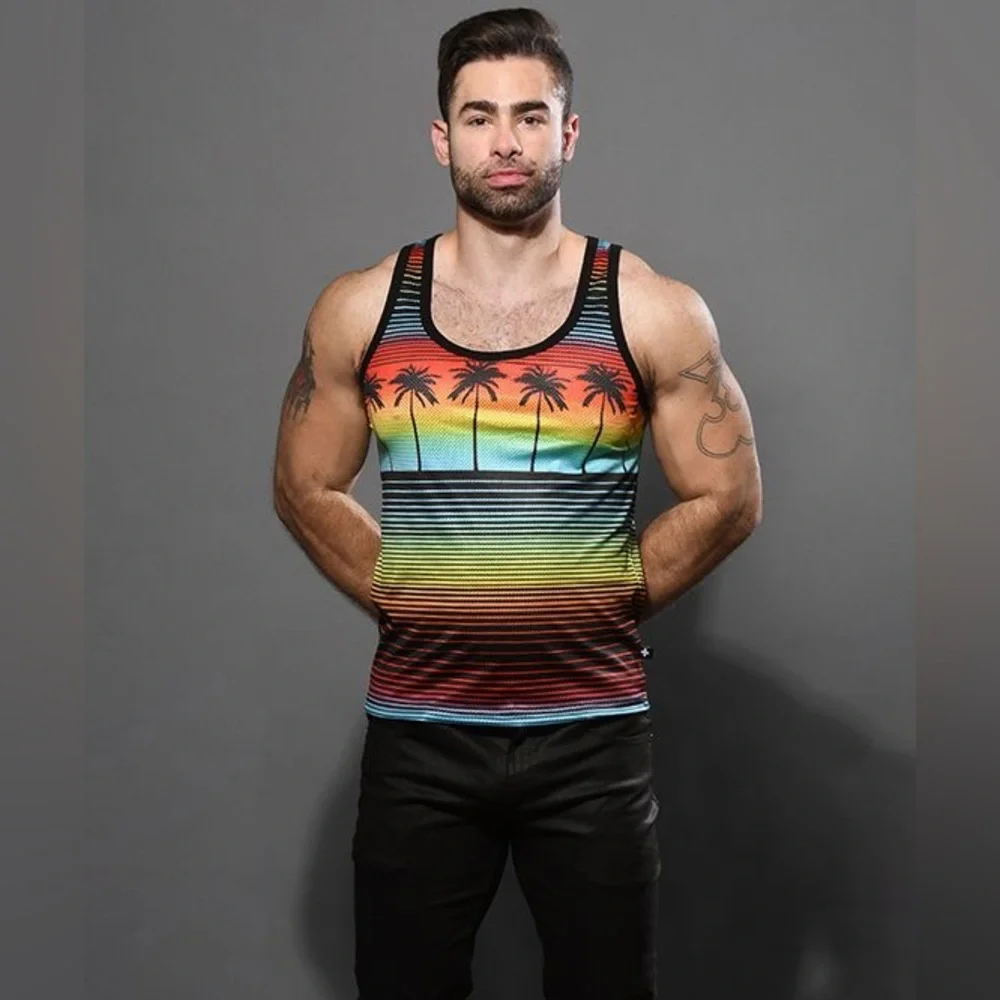 Sunset Mesh Tank - Picture 4 of 7